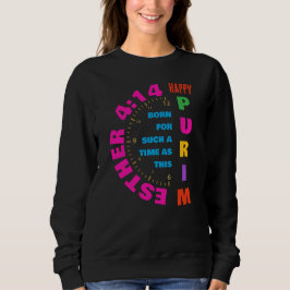 Camiseta FELIZ Esther PURIM 4:14 Por Um Tempo Como Este