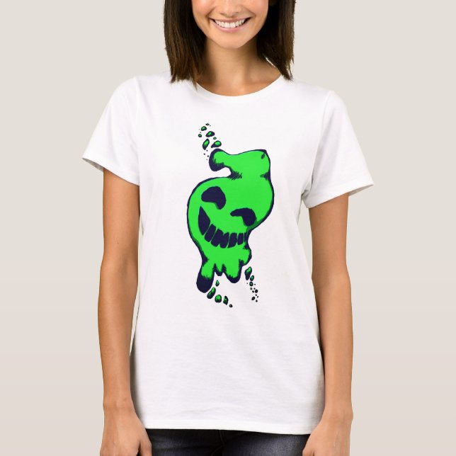 Camiseta Feliz Etoplasma Verde (Frente)