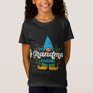 Camiseta Feliz Família de Natal Correspondendo Pajama A Vov