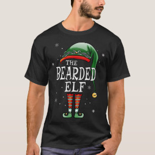 Camiseta Feliz Família Engraçado O Natal Do Elfo Com Mangue
