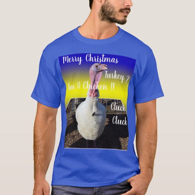 Camiseta Feliz Feliz Natal Turquia, (Frente)