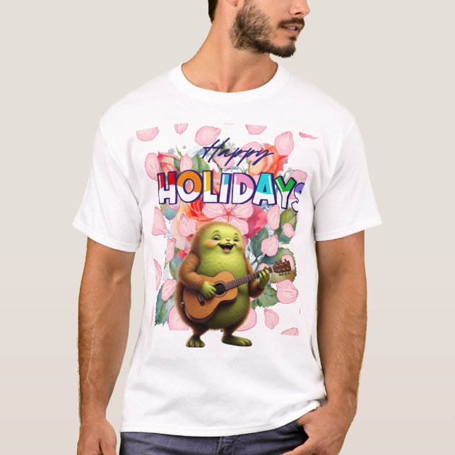Camiseta Feliz feriado (Frente)