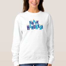 Camiseta Feliz Feriado das Velas de Hanukkah
