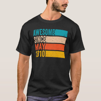 Camiseta Feliz Festa de aniversário de 12 de 12 anos incrív