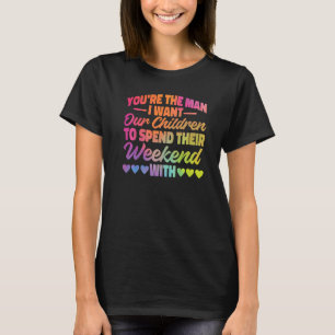 Camiseta Feliz Festa de Divórcio Você é o homem que eu quer