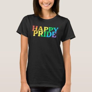 Camiseta Feliz Festival de Orgulho Marcha Gay Lgbt Lgbt Rai