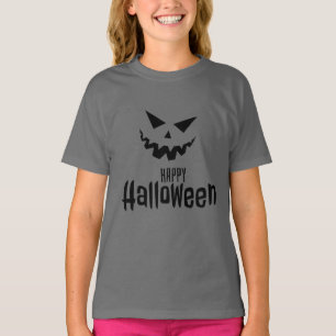 Camiseta  Feliz Figurino de Halloween para    garotas