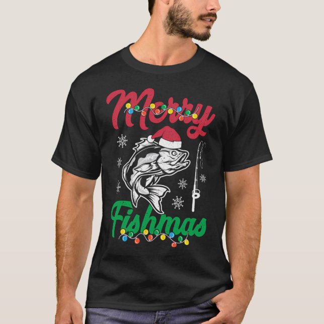Camiseta Feliz Fishmas (Frente)