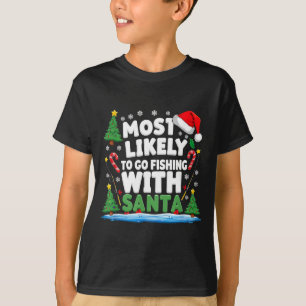 Camiseta Feliz Fishmas Peixe Divertido Papai Noel Pé Grande