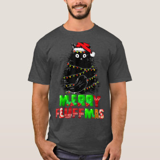 Camiseta Feliz Fluffmas Catmas natal Papais noeis de tomo d