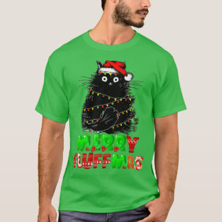 Camiseta Feliz Fluffmas Catmas natal Papais noeis de tomo d