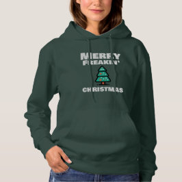 Camiseta Feliz Freakin' Christmas Hoodie
