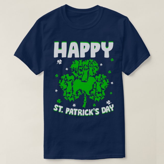 Camiseta Feliz Fundição do Dia de São Patrício Saint Patric (Frente do Design)