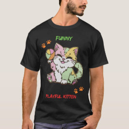 Camiseta Feliz Gatinho