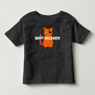 Camiseta Feliz Gato Pirata de Halloween