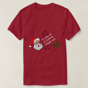 Camiseta Feliz Gay de Natal Para Vir Todos Os Seus LGBTQ Fi