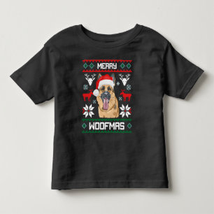 Camiseta Feliz german shepherd Woofmas Sweet Natal
