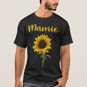 Camiseta Feliz Girassol - Nome da Mamãe