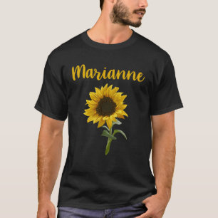 Camiseta Feliz Girassol - Nome Marian