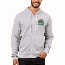 Feliz Glamper Zip-Up Hoodie - Cozy e Na moda
