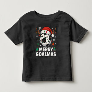Camiseta Feliz Golmas Itália - Natal Engraçado de Futebol