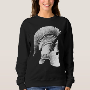 Camiseta Feliz Grego Helmet Grego Gladiador Cute Homens