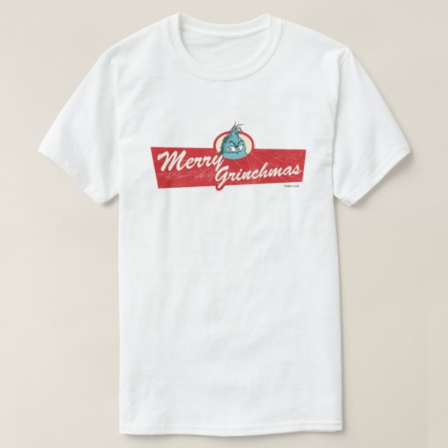 Camiseta Feliz Grinchmas Citação O Grinch (Frente do Design)