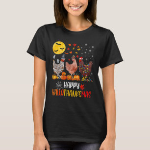 Camiseta Feliz Hallo do GalinhaObrigadoMas outono do que