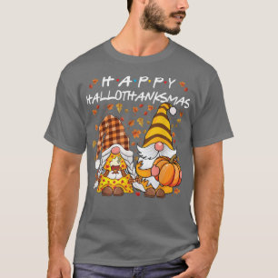 Camiseta Feliz HalloObrigadoMas Gnomos Pumpkin Gnomos Call