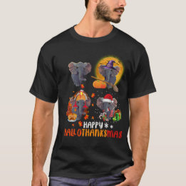 Camiseta Feliz HalloObrigadoMas Presente de Natal