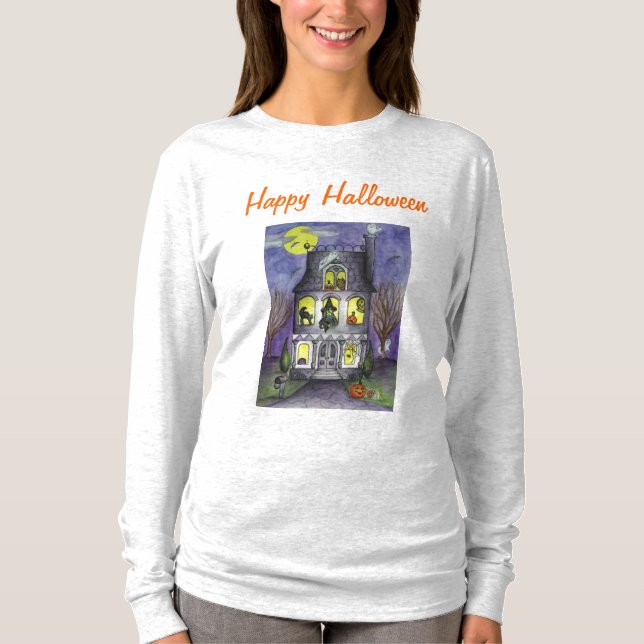 Camiseta Feliz Halloween (Frente)