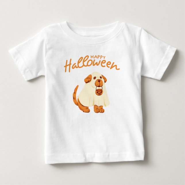 Camiseta Feliz Halloween  (Frente)