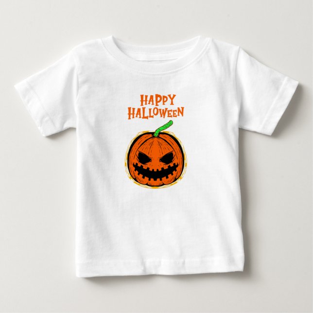 Camiseta Feliz Halloween  (Frente)