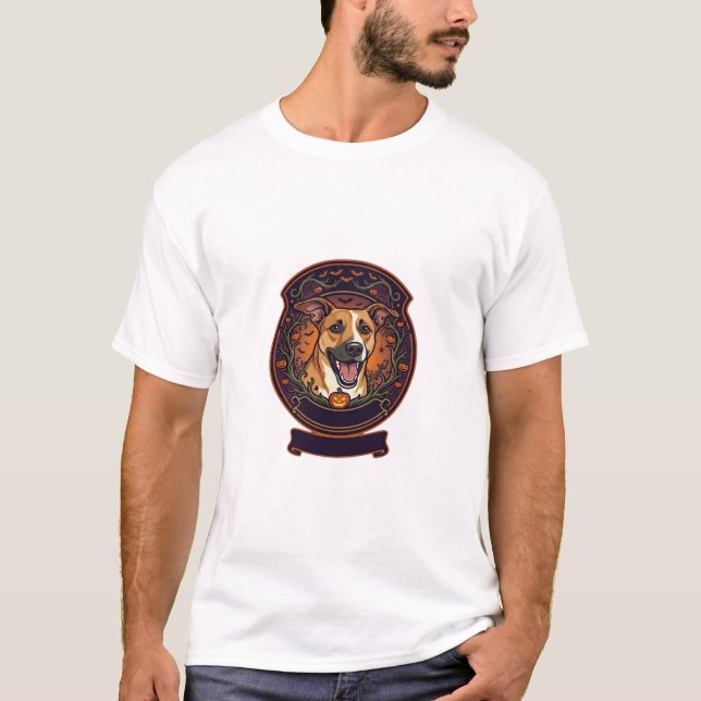 Camiseta feliz halloween (Frente)