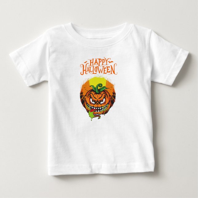 Camiseta Feliz Halloween  (Frente)
