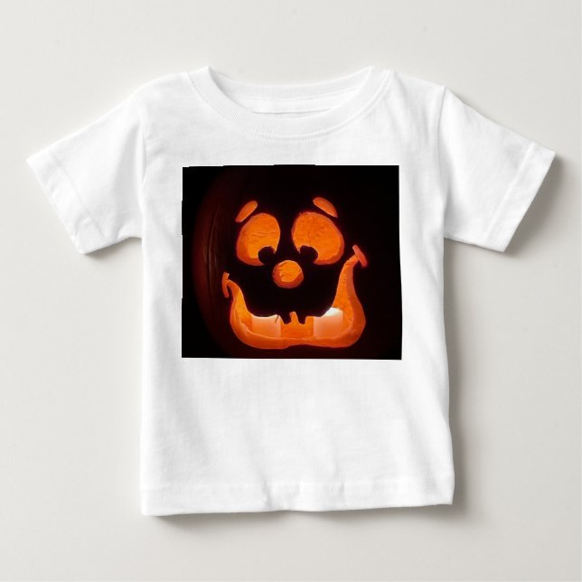 Camiseta Feliz Halloween Abóbora (Frente)