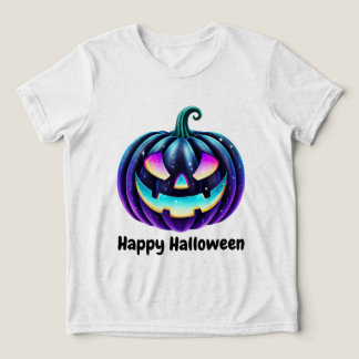 Camiseta Feliz Halloween Black Jack o'Lantern 
