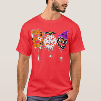 Camiseta Feliz Halloween Boo Spiders E Bruxas Hallowee