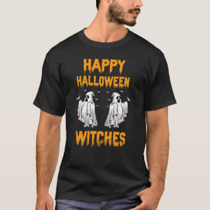Camiseta Feliz Halloween Bruxas Legal Retro Presente