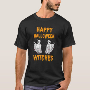 Camiseta Feliz Halloween Bruxas Legal Retro Presente