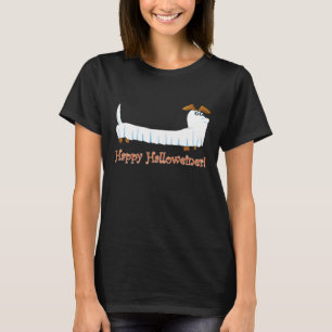 Camiseta Feliz Halloween Dachshund
