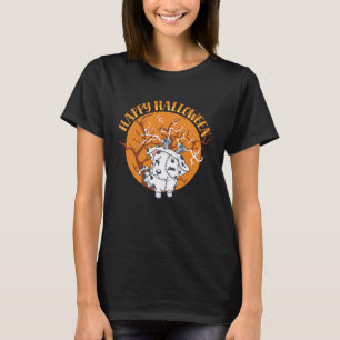 Camiseta Feliz Halloween Dalmaciano Monster Dog Hormone