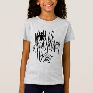 Camiseta Feliz Halloween Engraçado aranha aranha coweb