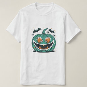 Camiseta Feliz Halloween! Esculpa uma Abóbora!