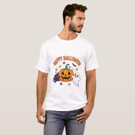 Camiseta Feliz Halloween Ghost