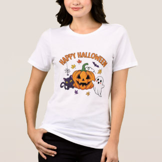 Camiseta Feliz Halloween Ghost