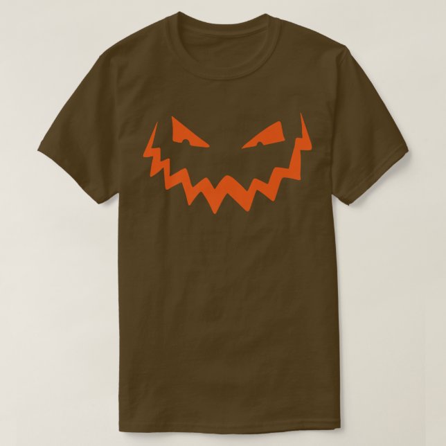 Camiseta Feliz Halloween JackoLanterna Gráfico para Criança (Frente do Design)
