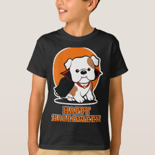Camiseta Feliz Halloween para Amantes de Cachorros - Cachor