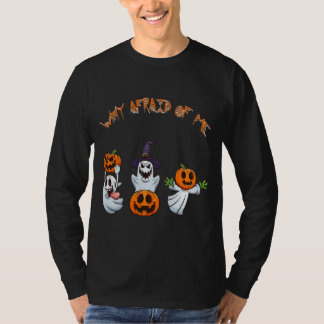 Camiseta Feliz Halloween Por que Temer Me