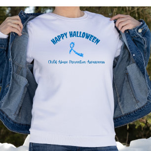 Camiseta Feliz Halloween Prevenção do Abuso Infantil